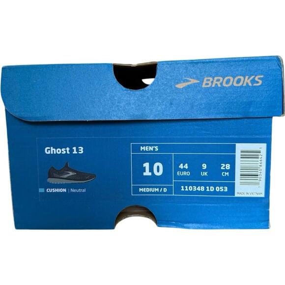 Brooks Ghost 13 Running Mens Shoes Size 10 1103481D053 New with Box - Picture 2 of 7